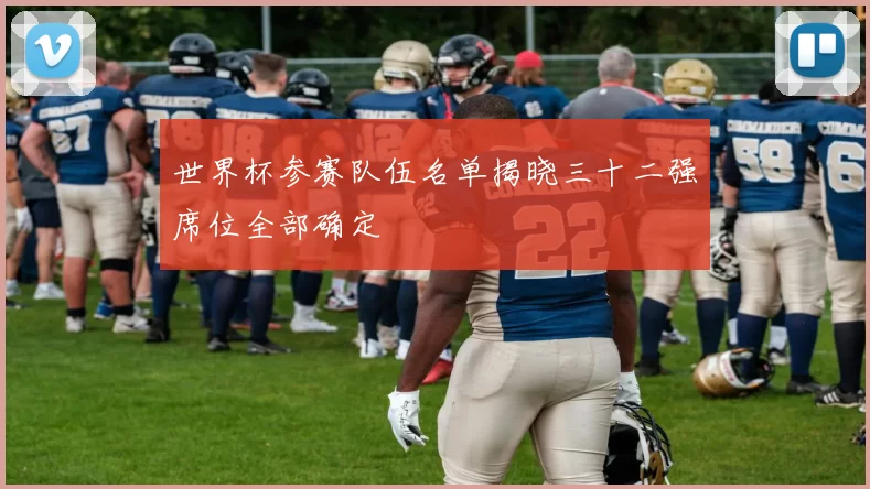 世界杯参赛队伍名单揭晓三十二强席位全部确定