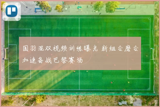 国羽混双视频训练曝光 新组合磨合加速备战巴黎赛场